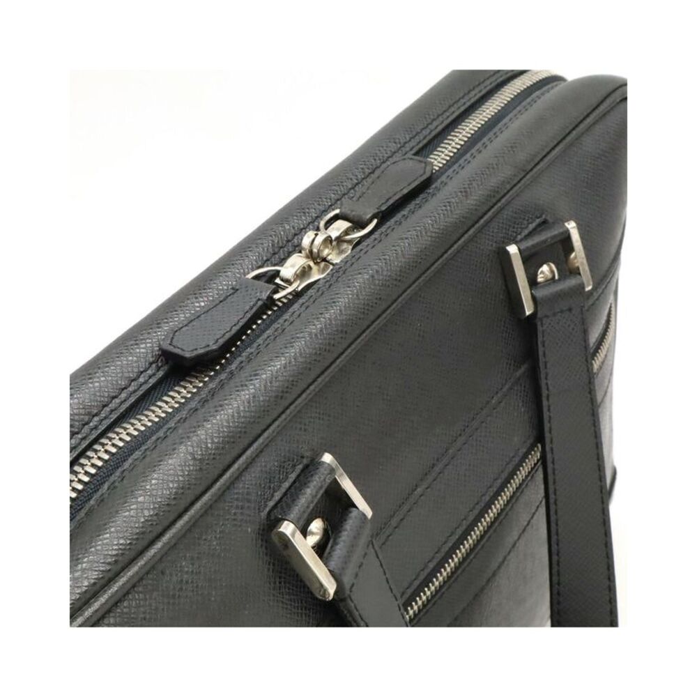 Pre Loved Prada Louis Vuitton Executive Portfolio Epi Leather Briefcase Black - Picture 5 of 8